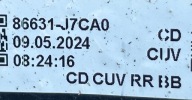 bumper support rear part KIA XCEED 86631-J7CA0
