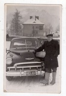 MOTORYZACJA PRL - Samochód - Zakopane 1950