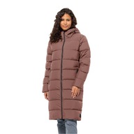 Damski płaszcz puchowy z kapturem Jack Wolfskin FROZEN PALACE COAT L