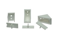 Komandorky VEĽKÉ, konektor podpierky 02-biely, 100ks