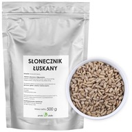 SŁONECZNIK ŁUSKANY nasiona słonecznika 500g