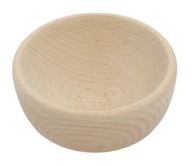 Fa tálka tömör BÜKK 8cm 1 db