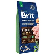 Brit Premium By Nature Junior psy dużych ras 15kg