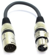 ADAPTER PRZEJŚCIÓWKA WTYK XLR 3 PIN ŻEŃSKI NA XLR MĘSKI 5PIN DMX VITALCO