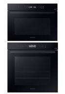 Piekarnik Samsung NV7B4240VAK DualCook + kuchenka mikrofalowa NQ5B4313IBK