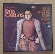 Verdi, Renata Tebaldi, Carlo Bergonzi, Georg Solti – Don Carlos - 4LP Box