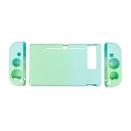 Pyłoszczelna, kolorowa obudowa ochronna do konsoli Nintendo Switch NS w kolorze niebiesko-zielonym