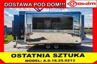 Przyczepka gastronomiczna kebab handlowa fast food truck foodtruck burger