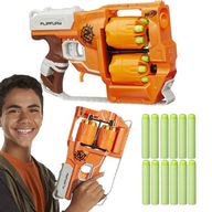 NERF ZOMBIE KARABIN FLIPFURY 2 MAGAZYNKI OBRACANE