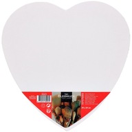 Maliarske plátno v tvare srdca 29x29 cm SRDCE