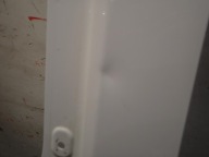 door rear part rear. left MERCEDES SPRINTER W906 DOUBLE KABINA