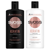 Sada šampón a kondicionér Syoss Keratin 440 ml