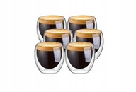 Szklanki termiczne 80ml do Espresso 6szt