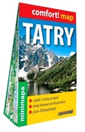 Tatry - mapa turystyczna + Zakopane lam w.2024