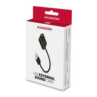 ADA-12 Zewnętrzna karta dzwiękowa USB 2.0 48kHz/16-bit stereo, metal, kabel