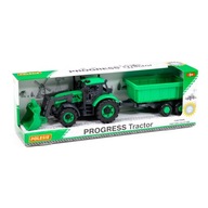 Wader Traktor-ładowarka "Progress" z przyczepą-wywrotką Zielony