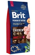 Brit Premium By Nature L Dospelý 8 kg