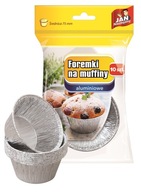 FOREMKI Aluminiowe na Muffiny 75mm - Idealne do Domowego Pieczenia