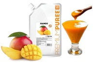 Premium Puree Mango Pulpa Owoc Desery Ciasta Lody Egzotyczny Napój Pyszna
