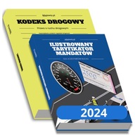 Zestaw taryfikator mandatów i kodeks drogowy 2024!