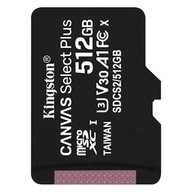 MicroSD karta Kingston Canvas Select Plus 512 GB