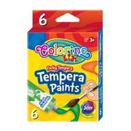 Farby Patio Colorino Tempera 6 kolorów 12 ml