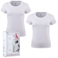 Koszulka T-shirt Calvin Klein 2 PAK damski biały