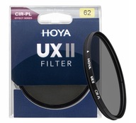 FILTR HOYA 62MM POLARYZACYJNY CIR-PL UX II SMUKŁY