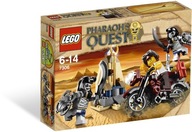 nový Lego systém Pharaoh's Quest 7306 Golden Staff Guardians MISB 2011