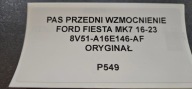 support panel for radiators FORD FIESTA MK7 16-23 original