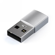 Adapter Satechi Aluminium Adapter USB-A/USB-C (silver)