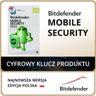 Bitdefender Security Mobile Android PL 1 Rok