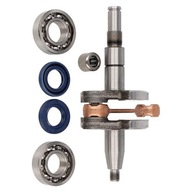 FŐTENGELY + CSAPÁGYAK STIHL 017 018 MS170 MS180-hoz , 8mm csapszeg helyettesítő