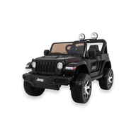 Jeep Wrangler Rubicon Autko na akumulator dla dzieci Czarny Full Wersja