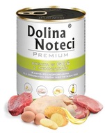 DOLINA NOTECI PREMIUM mokra karma dla psa bogata w gęś z ziemniakami 800g