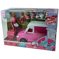 Auto karavan cukráreň pre bábiky G104733