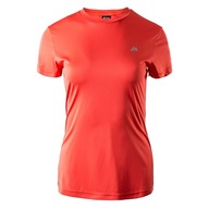 Tréningové tričko krátky rukáv Martes oranžová a červená farba