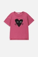 Dievčenské tričko 164 Basic ružové Mokida