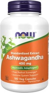 Now Foods Ashwagandha 450 mg 180 kapsúl.