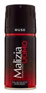 Malizia Uomo Musk Dezodorant pre mužov Biele pižmo 150ml