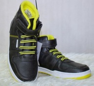 Topánky Adidasy Chlapčenské Zateplené Čierno-zelené Repy Roz 33 *Youngstyle*