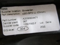 MOULAGE CONSOLE MERCEDES A2056804471