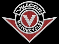 Naszywka dla fanów Kawasaki Vulcan Motorcycles haftowana z termofolią 2000