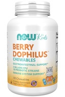 BerryDophilus Kids PROBIOTYK 120chewables Now Food