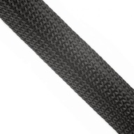 Opletenie na kábel čierne 6,5-13mm - polyester SUPER