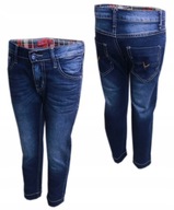 Spodnie jeansowe chłopięce jeansy 92-98