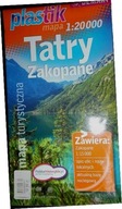 Tatry. Zakopane. Mapa turystyczna -