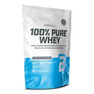 BioTech USA 100% Pure Whey 1000 g Protein WPC Protein + WPI Black Biscuit