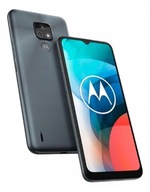 Smartfón Motorola Moto E7 2 GB / 32 GB 4G (LTE) sivý + NABÍJAČKA SIEŤOVÝ ADAPTÉR + MICRO USB KÁBEL