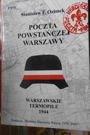 Poczta Powstańczej Warszawy Warszawskie Termopile